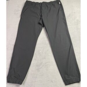 Abercrombie & Fitch Pants Joggers Men Black XL Track Training Gym Athleisure‎